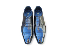 Load image into Gallery viewer, Cap Toe Lace-up in Leather Sole