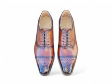 Load image into Gallery viewer, Cap Toe Lace-up in Leather Sole