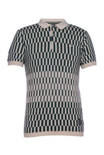 Load image into Gallery viewer, A Tiziano Santino | Jacquard Knit Polo