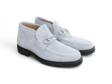 Load image into Gallery viewer, Suede Ankle Boot with Horsebit