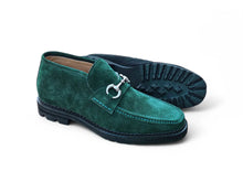 Load image into Gallery viewer, Suede Ankle Boot with Horsebit