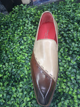 Load image into Gallery viewer, Emilio Italian Leather Two Tone Shoes
