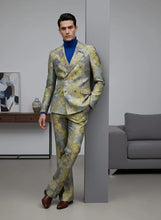 Load image into Gallery viewer, GIOVANNI TESTI 2 PIECE Slim Fit Suit, Double Breast
