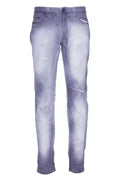 A. Tiziano Caspian | Twill Jean With Hand Spray