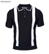 Load image into Gallery viewer, Short sleeve-3BTN Stripe Shirt
