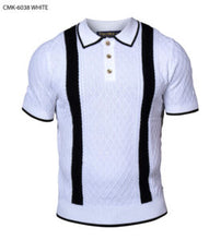 Load image into Gallery viewer, Short sleeve-3BTN Stripe Shirt

