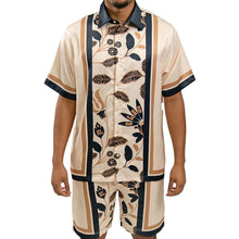 Load image into Gallery viewer, Blac Leaf Ricko Silk Button Up
