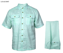 Load image into Gallery viewer, LUXURY SS. BTN LINEN SET
