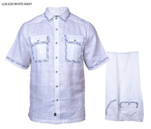 Load image into Gallery viewer, LUXURY SS. BTN LINEN SET
