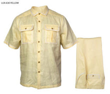 Load image into Gallery viewer, LUXURY SS. BTN LINEN SET
