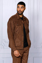 Load image into Gallery viewer, FANCY SUEDE 2PC JACKET &amp; PANTS SET
