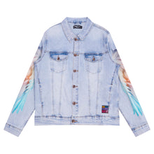 Load image into Gallery viewer, SOFT FEATHER DENIM SET-Roku
