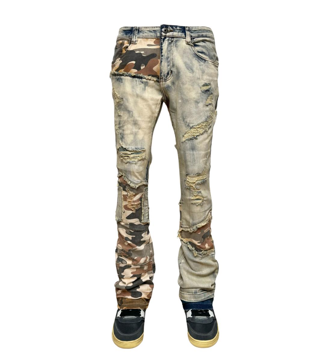 CAMO TRIM DENIM – RASOOLS MENSWEAR