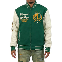 Load image into Gallery viewer, Blac Leaf Crowned Kings Bomber Jacket
