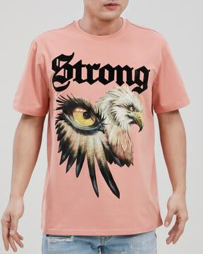 STRONG EAGLE TEE WITH BLK R.STONES-ROKU Studio