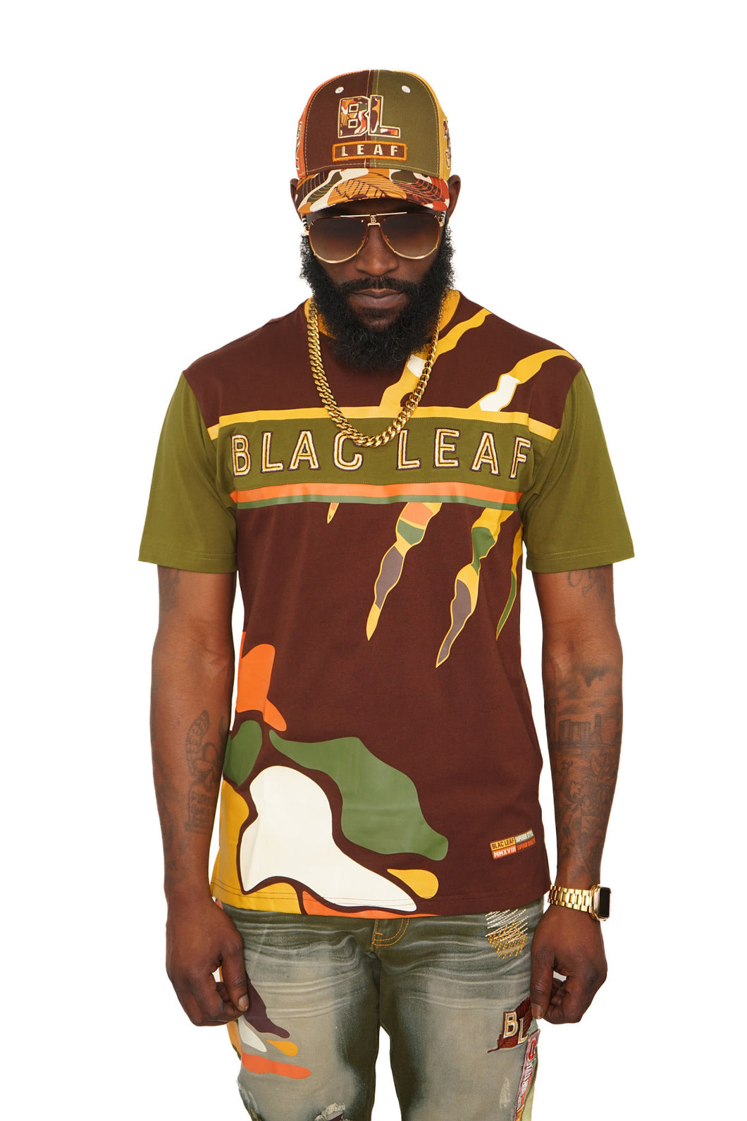 Blac Leaf Camo Claw Shirt-Blac Leaf - B&T