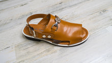 Load image into Gallery viewer, Calf-Skin Leather Slip on Sandals - EMILIO FRANCO
