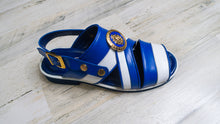 Load image into Gallery viewer, Calf-Skin Leather Slip on Sandals w/ Emblem - EMILIO FRANCO
