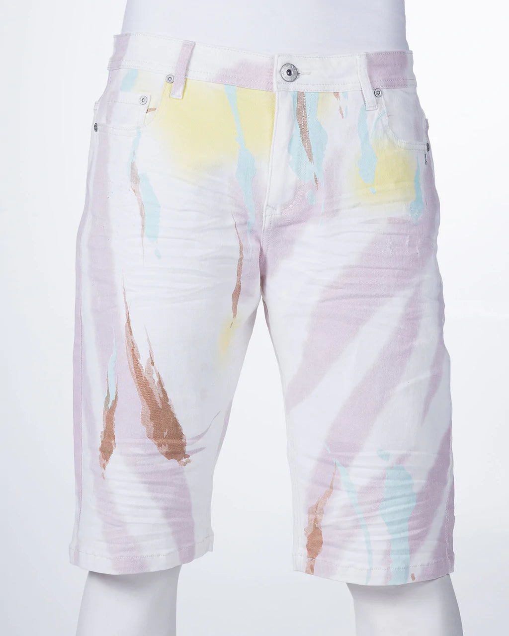 Kingston Printed Twill Shorts-A.Tizaino