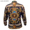 Load image into Gallery viewer, Navy Long Sleeve Lace - Prestige Originals
