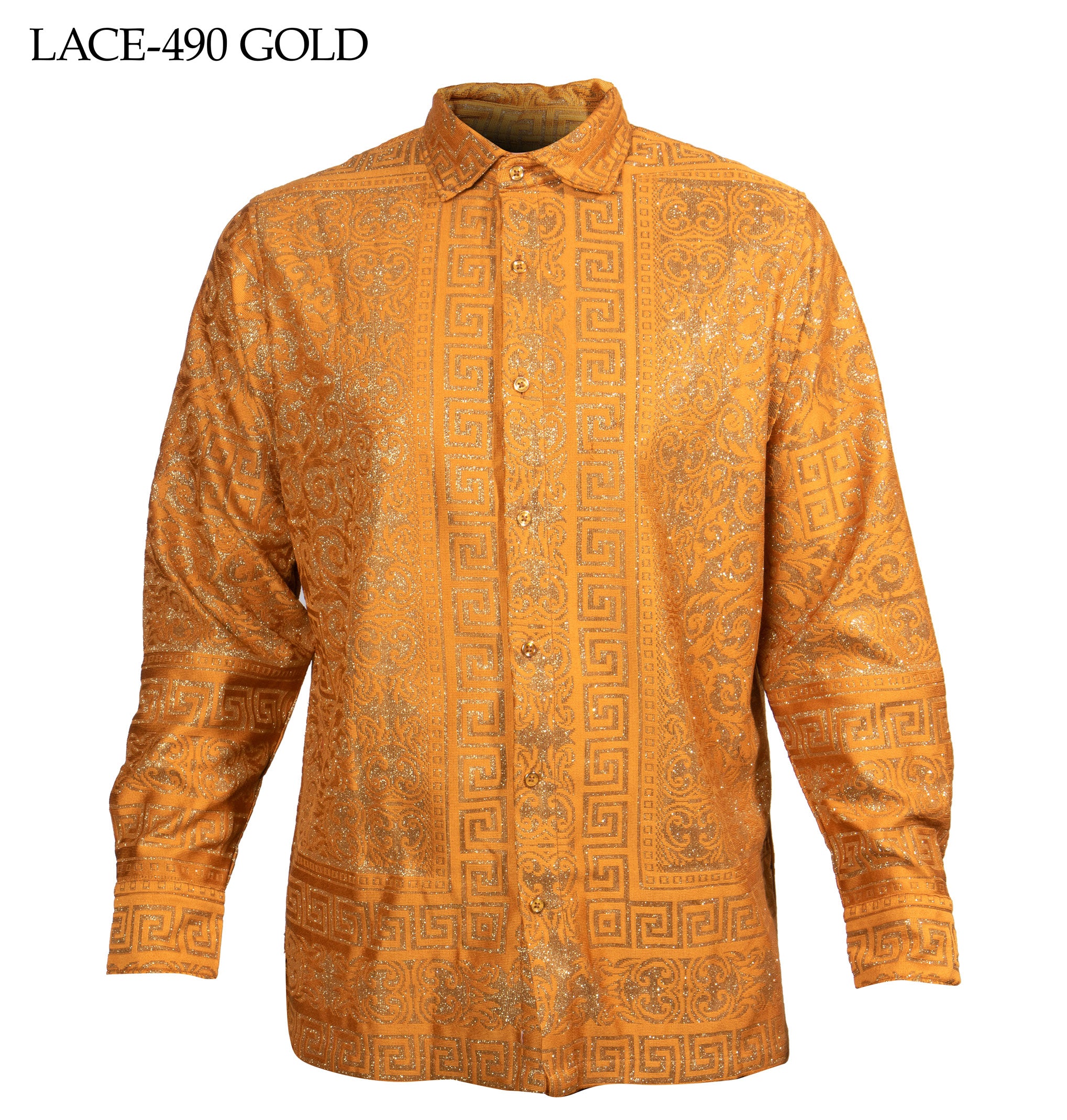 Lace-490-Gold Shirt-Prestige – RASOOLS MENSWEAR