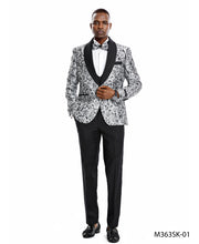 Load image into Gallery viewer, TAZIO-Skinny Fit Shawl Collar Suit
