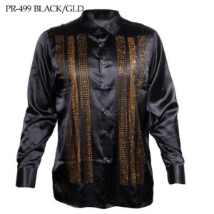 GREEK SATIN L/S SHIRT-Prestige Original – RASOOLS MENSWEAR