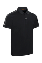 Load image into Gallery viewer, Black/Gold Polo - BARABAS
