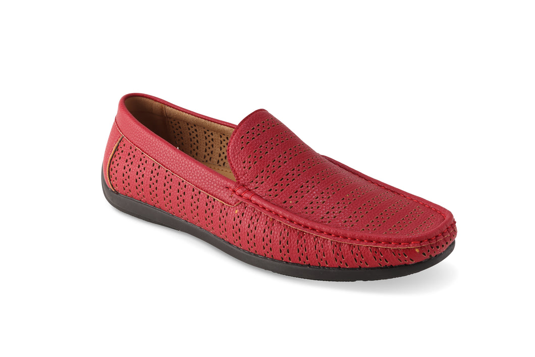 Men's Cranberry Weave Pattern Loafer-Montique