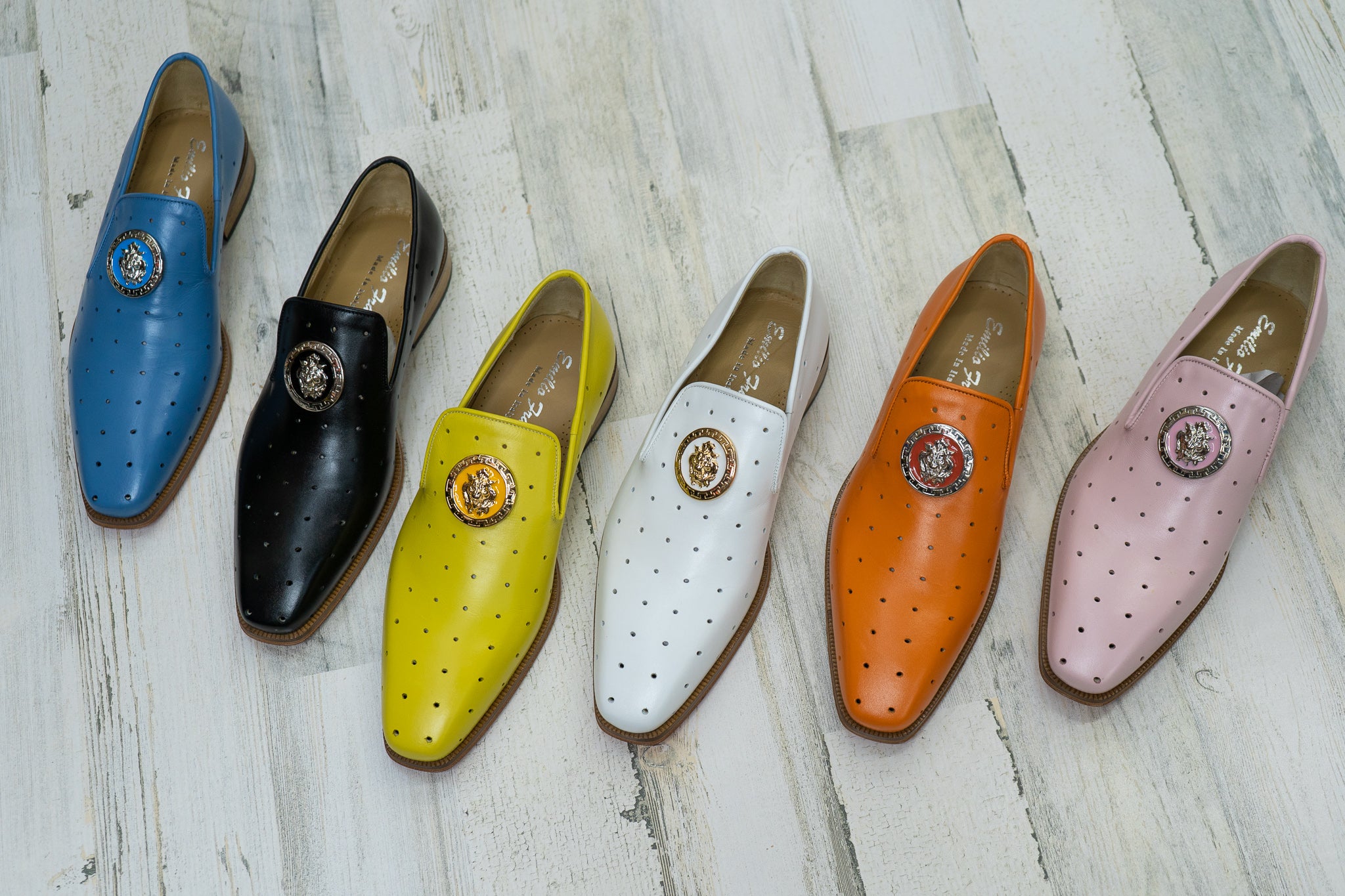 Perforated Loafer Shoe - EMILIO FRANCO – RASOOLS MENSWEAR