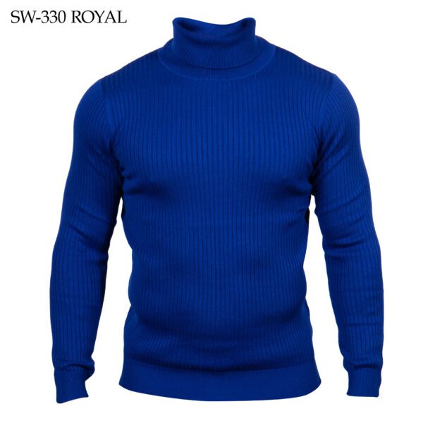 TURTLE NECK RIBBED SWEATER-PRESTIGE – RASOOLS MENSWEAR