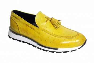 Pavia Yellow Loafer-Duca